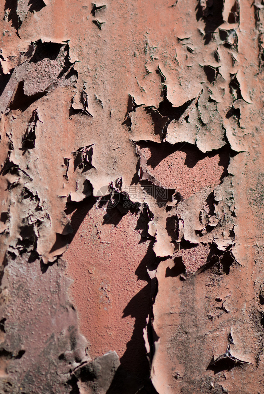 铁阴影风化金属腐蚀氧化床单棕色盘子工业材料图片