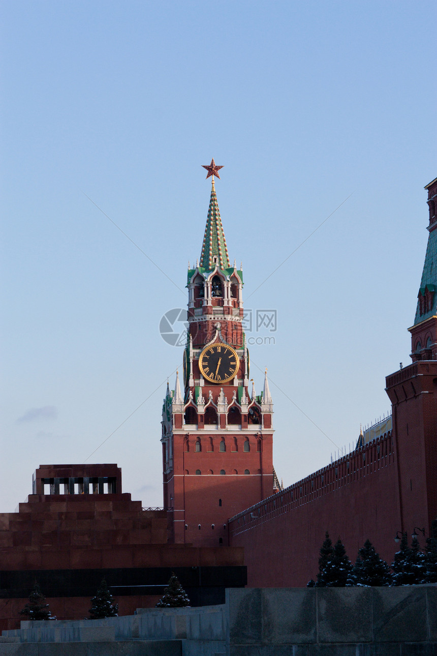 莫斯科红广场旅游联盟红色博物馆教会正方形活力旅行假期游客图片