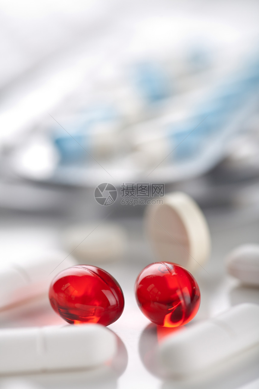 各种药丸饮食化学帮助药品疼痛胶囊治疗白色医院药片图片