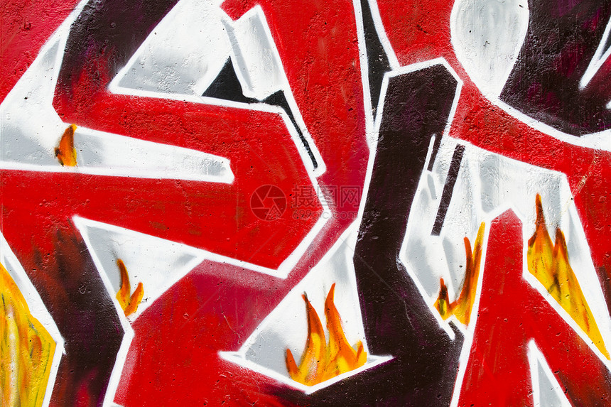 拼贴无缝背景 城市艺术纹理街道文化墙纸签名标签垃圾写作绘画青少年破坏者图片