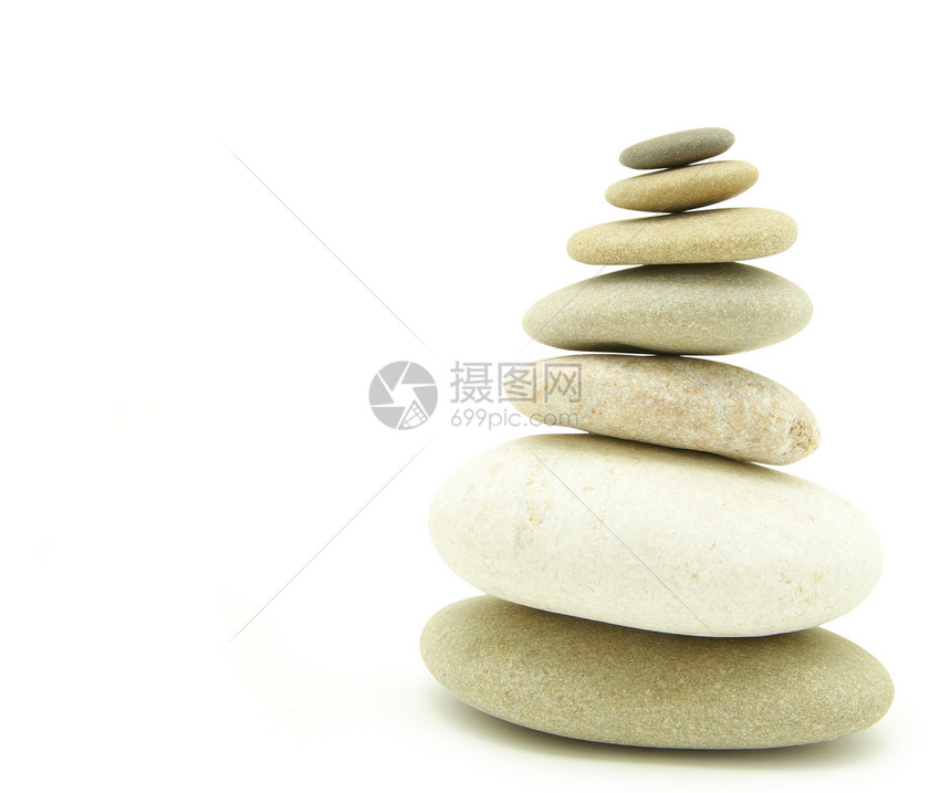 平衡的石头繁荣温泉商业矿物岩石材料灰色卵石图片