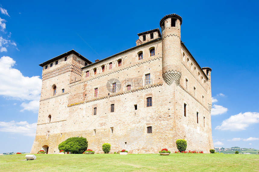 意大利皮埃蒙特城堡建筑学景点世界旅行地标外观位置建筑历史历史性图片