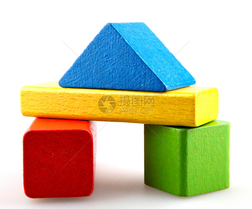 木制构件闲暇童年红色长方形操场绿色学习建筑物游戏构造图片