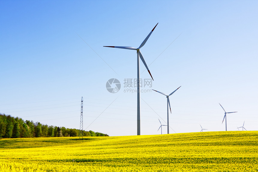 风力车 替代能源技术资源螺旋桨发电机农业农场气候环境涡轮供给图片