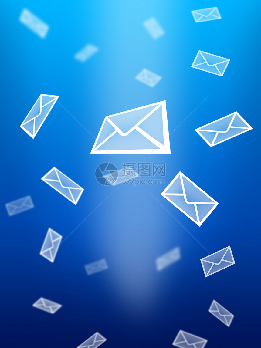 蓝背景摘要邮件银行空气全球明信片卡片服务商业电子邮件金融图片