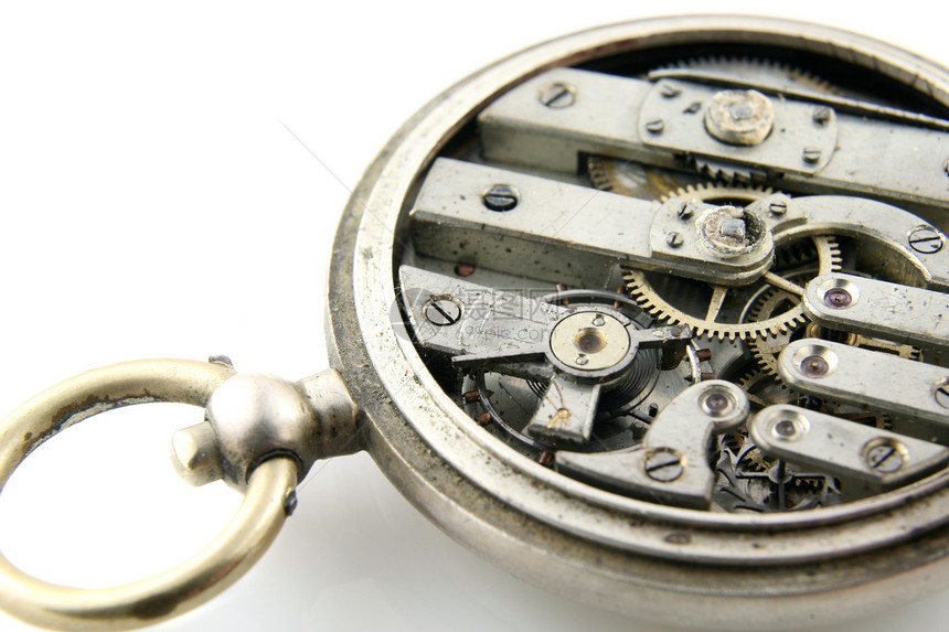 旧袖口观察机制金属古董宏观齿轮齿条轮车轮技术乐器口袋珠宝图片