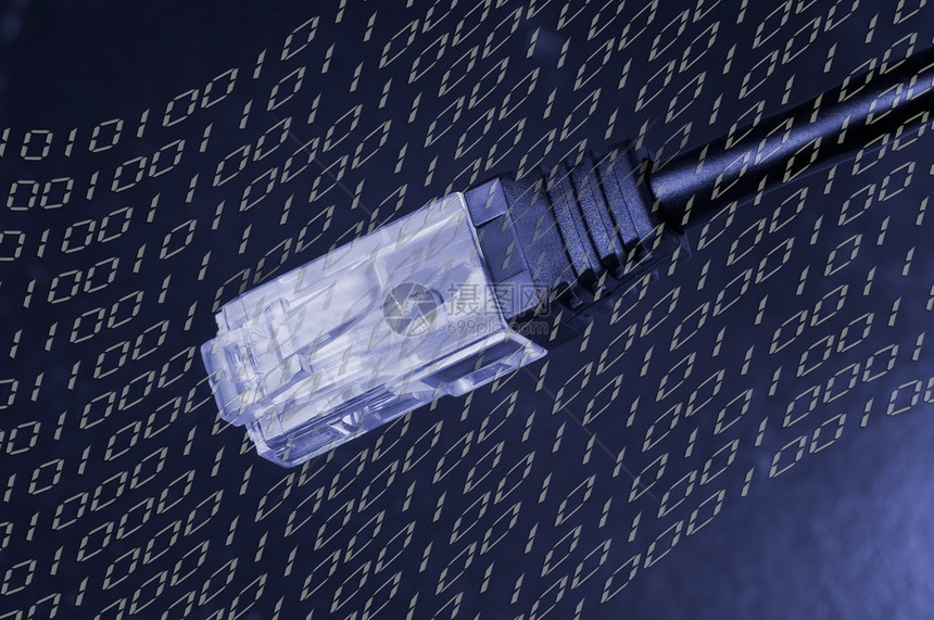 RJ 45 连接器电缆技术商业计算接线用户线电话数字金属通讯互联网图片