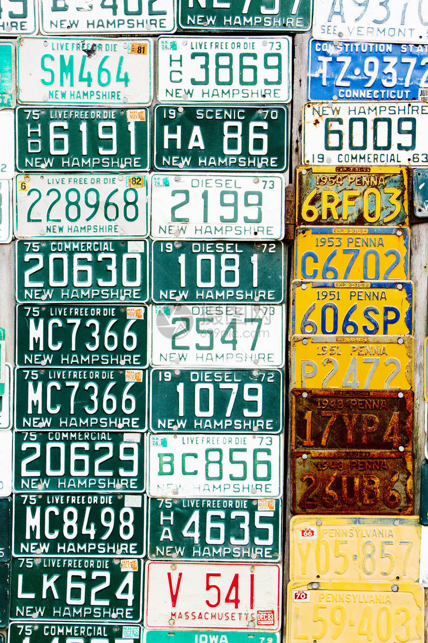 注册号 美国静物外观运输数字号码公路字母图片