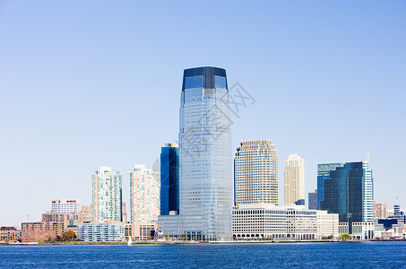 美国纽约市曼哈顿城市建筑物风光建筑学地标市政摩天大楼世界位置建筑背景图片