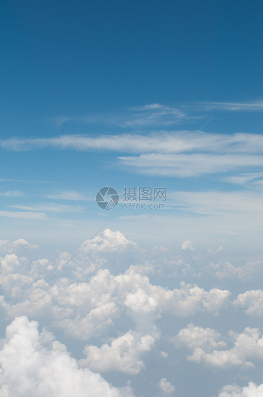 蓝蓝天空自由天堂气象阳光云景季节气候太阳晴天气氛图片