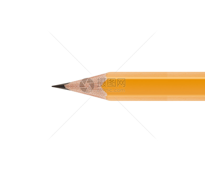 黄铅笔尖塔学校状况个性补给品办公室办公用品商业教育正方形图片