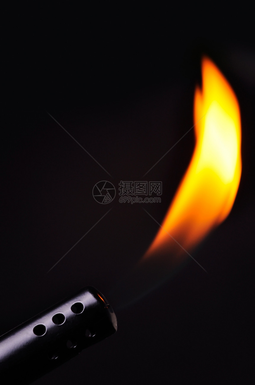 火焰燃烧橙子加热活力点燃投掷者危险气体纵火犯红色厨房图片