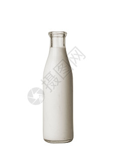 有买有送白上孤立的牛奶瓶饮料养分早餐瓶子奶牛白色古董玻璃食物产品背景