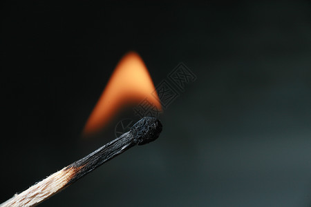火柴棍危险木头火焰背景图片