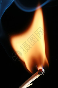 火柴棍木头危险火焰背景图片