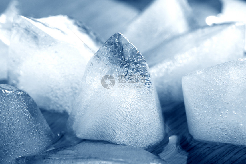 冰雪立方体镜子冰箱液体冰块水晶蓝色正方形寒冷寒意图片