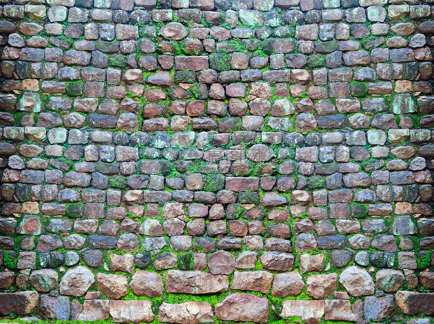 古老的石墙历史力量废墟建筑框架建筑学材料花岗岩边界建造图片
