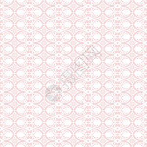 无缝裁缝花类模式粉色条纹墙纸装饰创造力白色插图绘画叶子背景图片