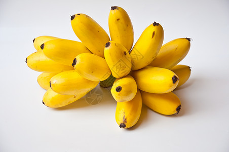 香蕉热带水平摄影黄色水果背景图片