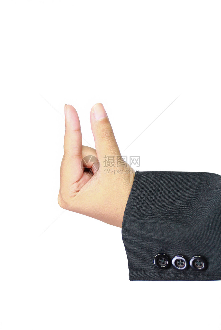 一只女天主教徒的手压缩前臂手指手腕钳子棕榈拇指镶嵌清洁工白色图片