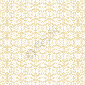 无缝裁缝花类模式创造力装饰条纹褐色插图白色墙纸叶子绘画背景图片