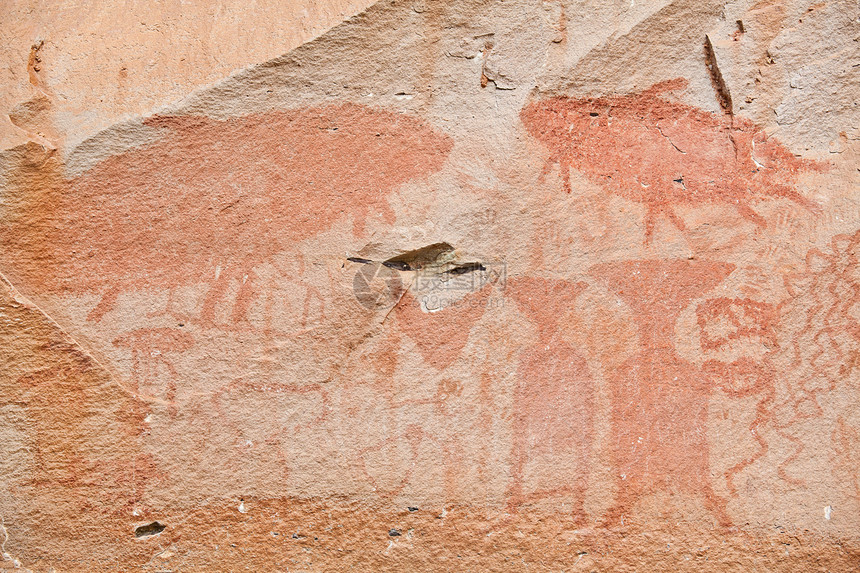 古代绘画编队公园峡谷历史沙漠植物旅行打印石头岩石图片