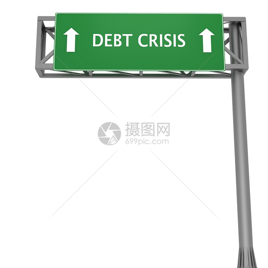 债务危机图片