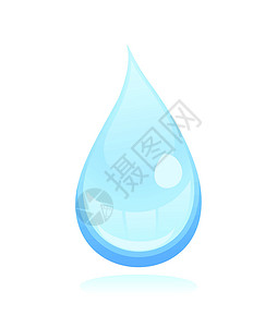 水滴2反射液体宏观温泉插图背景图片