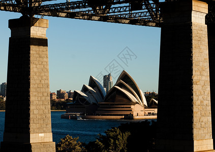 悉尼歌剧院艺术城市房子港口旅行蓝色旅游地标景观场景高清图片