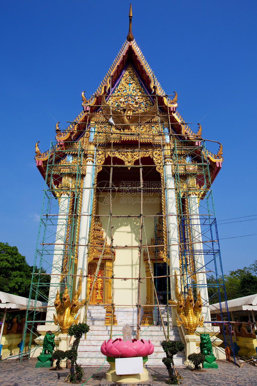 寺庙修理建筑雕像旅行艺术地标文化建筑学教会崇拜佛教徒图片