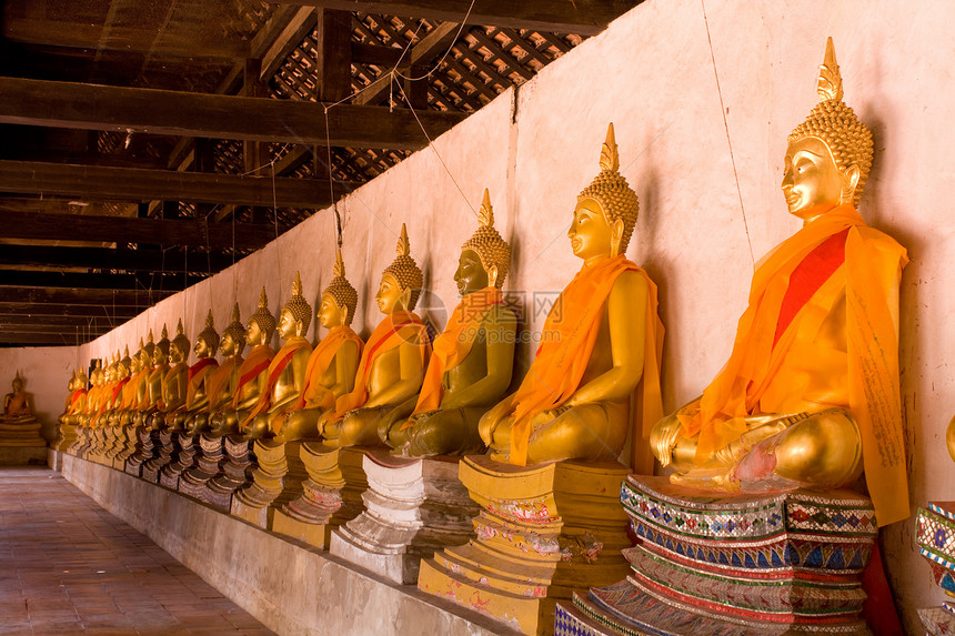 图像布达Buddha热带雕像游客寺庙冥想废墟建筑城市旅行建筑学图片