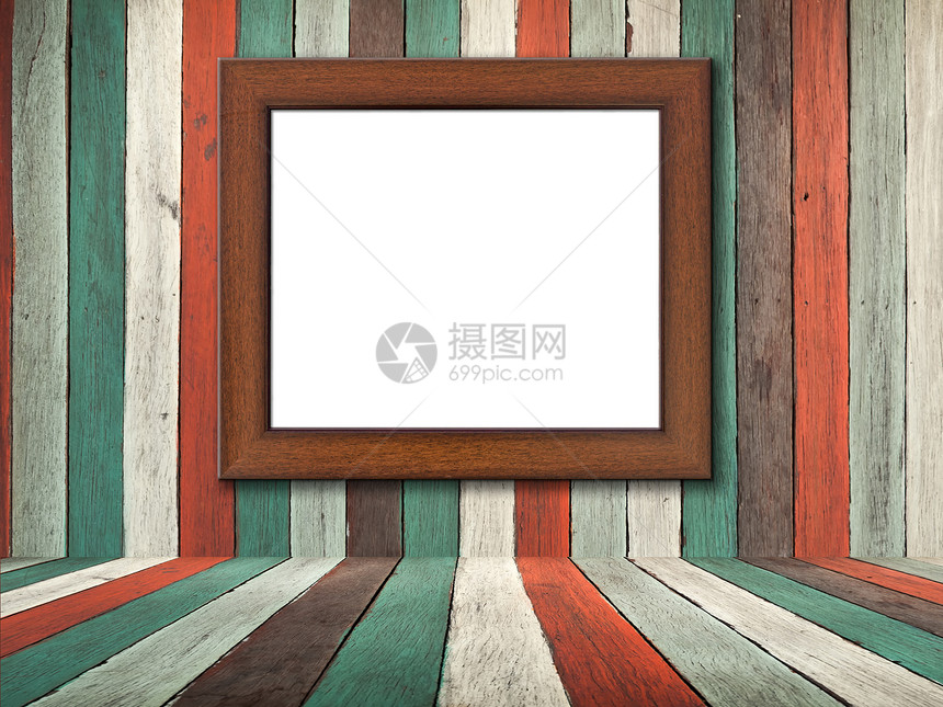旧木墙和地板的图片框架房间木板木头装饰风格地面图片