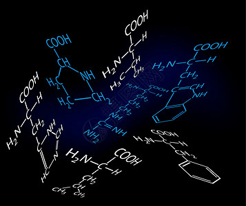 丙氨酸氨酸技术化学公式医疗生物学药品绘画生物化学品生活设计图片