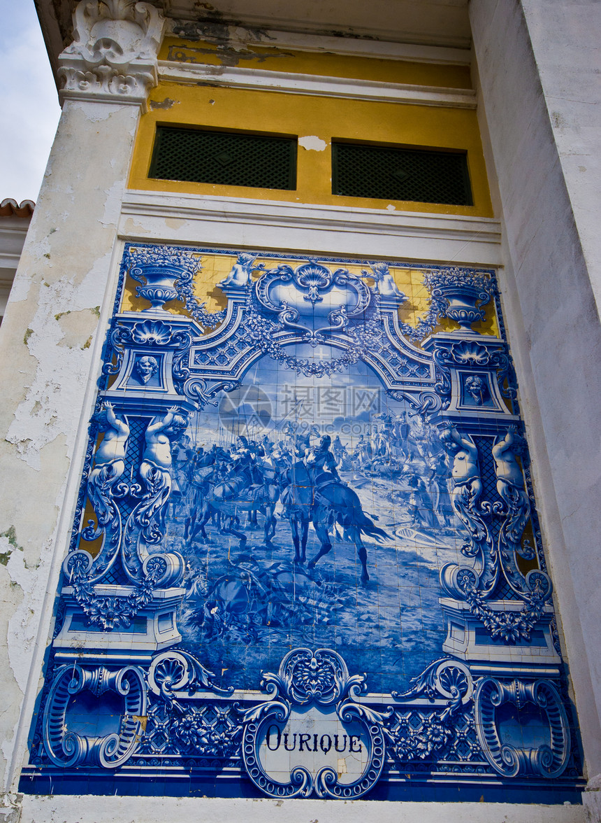 蓝色瓷砖历史陶瓷艺术品制品工艺马赛克风格墙纸建筑学艺术家图片