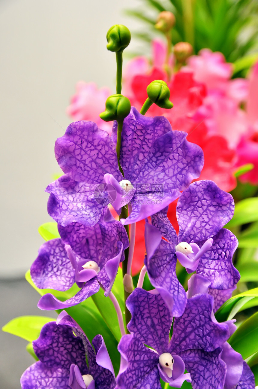 人工花花装饰花园植物花束叶子织物玫瑰花朵植物群装饰品图片