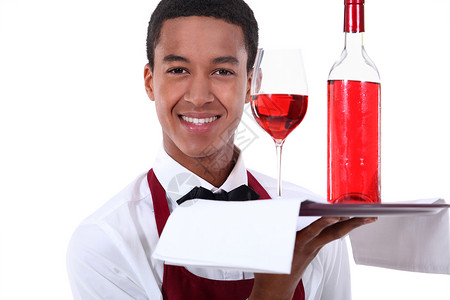 卖玫瑰酒的素梅利人背景图片