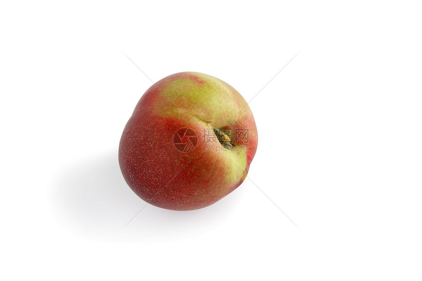 桃白色美食红色甜点水果叶子食物小吃绿色饮食图片