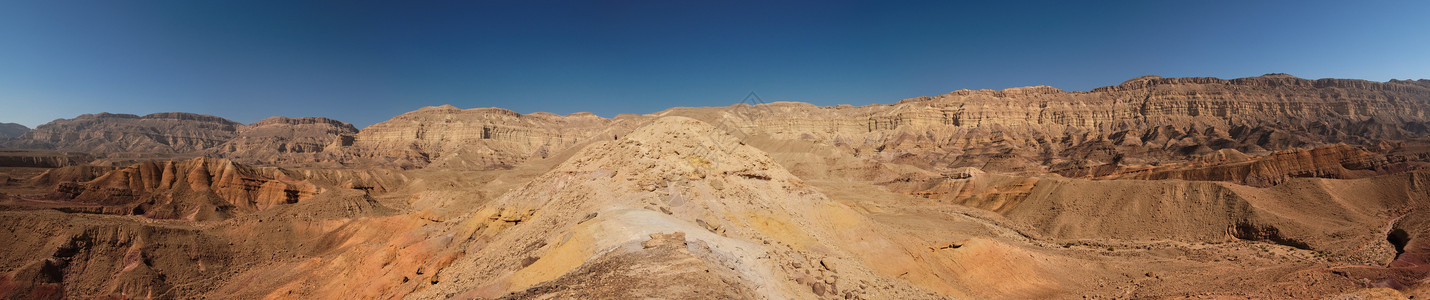 内盖夫沙漠小克拉特沙漠风景高清图片