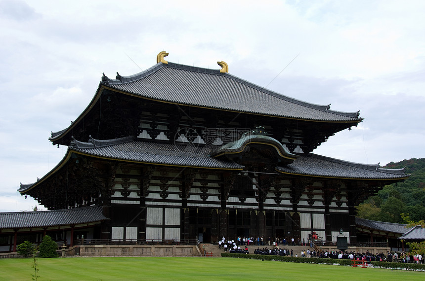 纳拉的Todaiji寺庙地标遗产建筑游客文化观光艺术纪念碑首都旅游图片