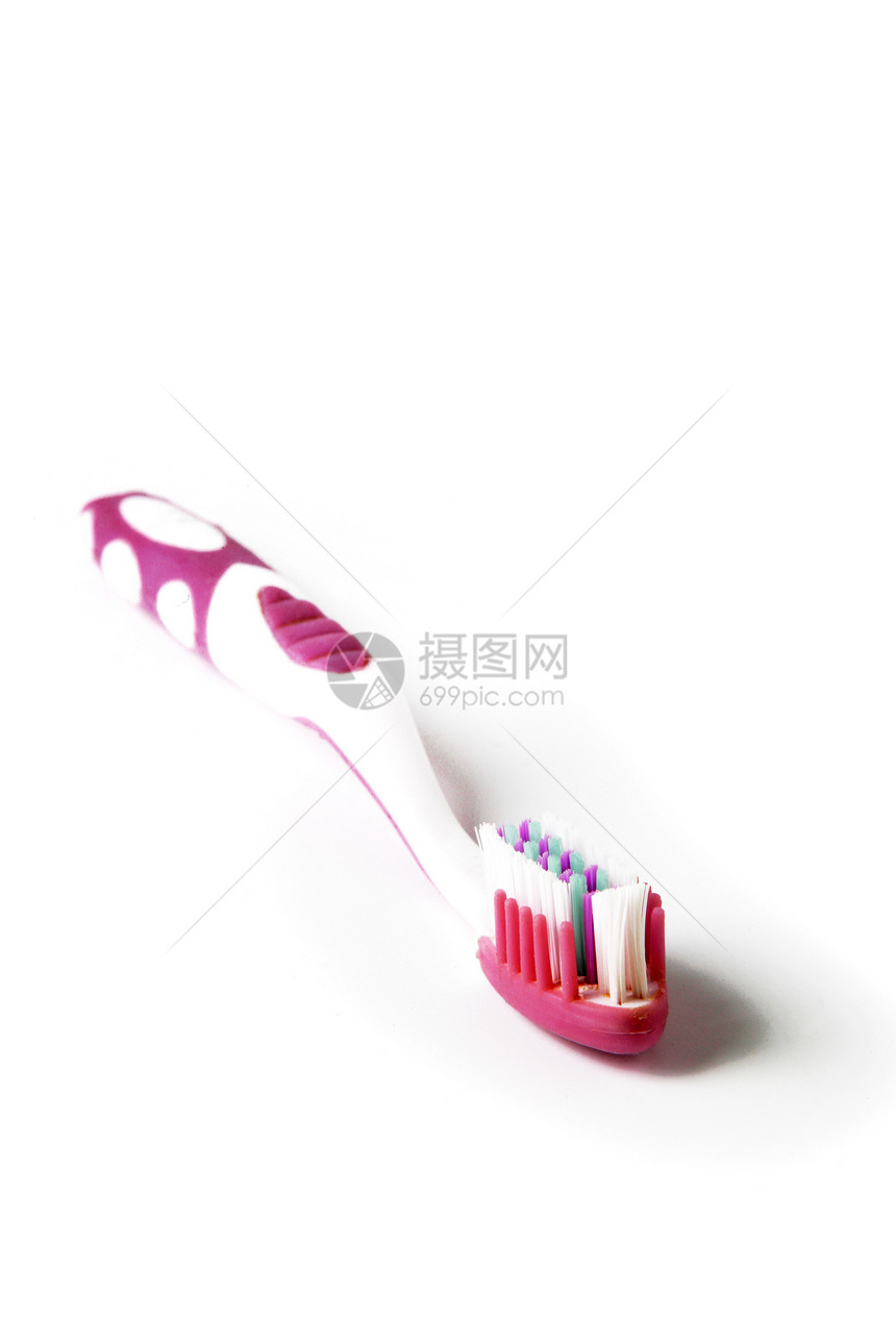 牙刷洗涤牙齿刷子宏观医疗塑料牙膏矫正牙医凝胶图片