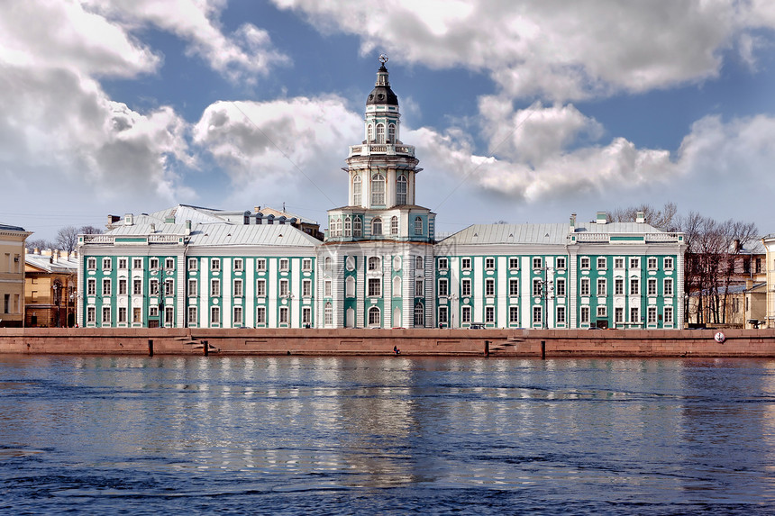 圣彼得堡Kunstkamera博物馆观光水路建筑学假期建筑地标博物馆水平吸引力城市图片
