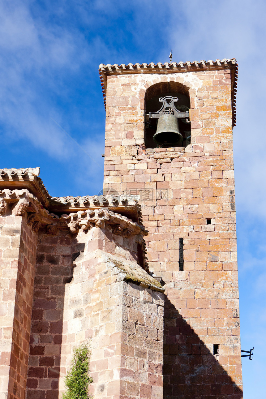 比利亚维拉约 拉里奥哈 西班牙位置世界景点外观历史细节建筑学建筑教会旅行图片