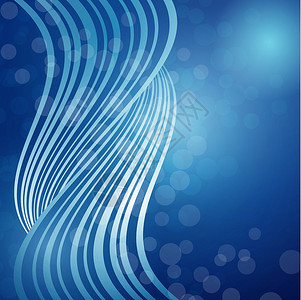 蓝色幻想背景公司活力报告液体辉光绘画海浪火焰高科技海报背景图片