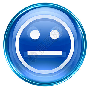 蓝面笑脸 孤立在白色背景徽章阴影网站幸福玻璃按钮喜悦键盘符号欢迎背景图片