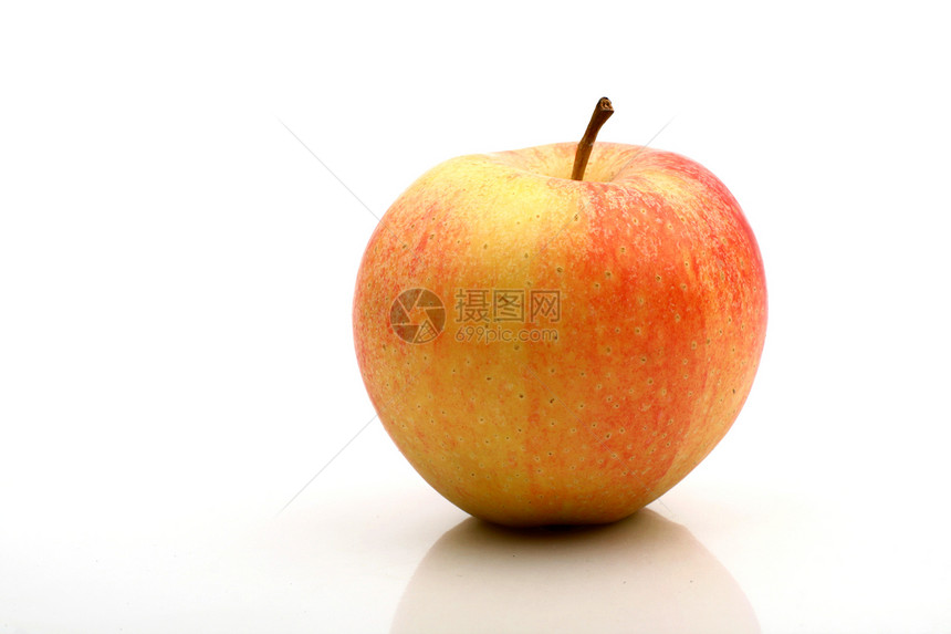 一个苹果果汁食物饮食宏观甜点花园营养水果叶子小吃图片