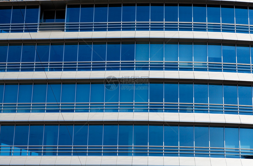 商业塔建筑学城市蓝色合金场景建筑生活市中心金融摩天大楼图片