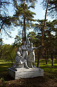 苏维埃纪念碑背景图片