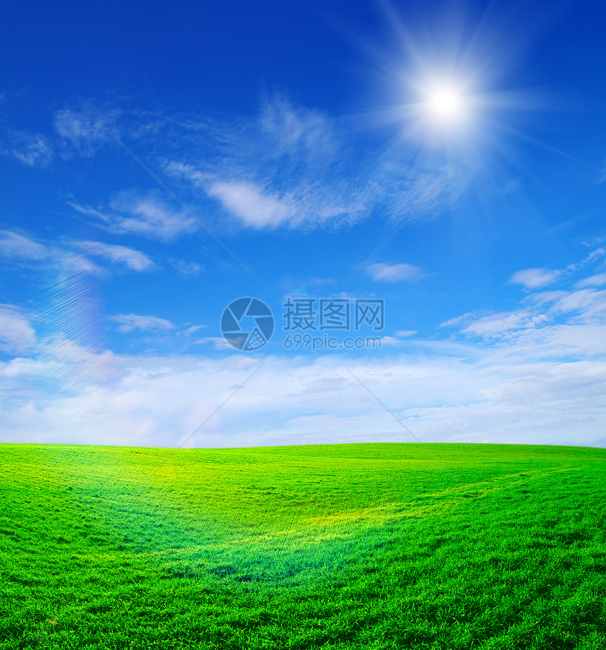 字段地平线天气植物远景乡村草地阳光季节场地农场图片