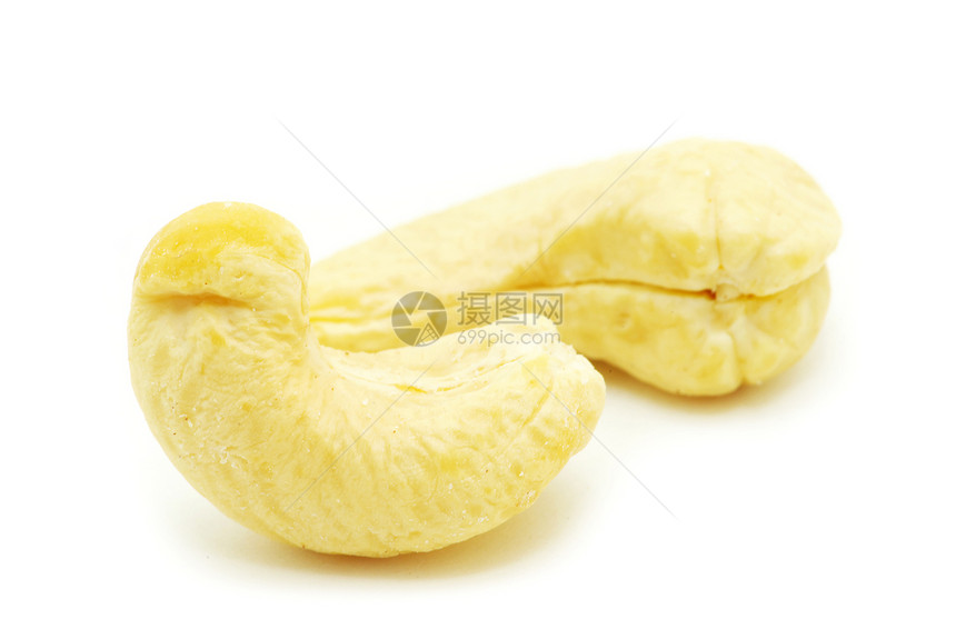 腰果坚果营养食物水果白色小吃盐渍图片