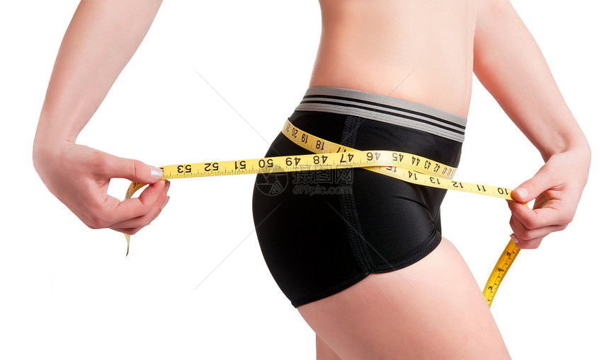 饮食时间调子训练健身房女孩重量臀部数字女性美丽棕褐色图片